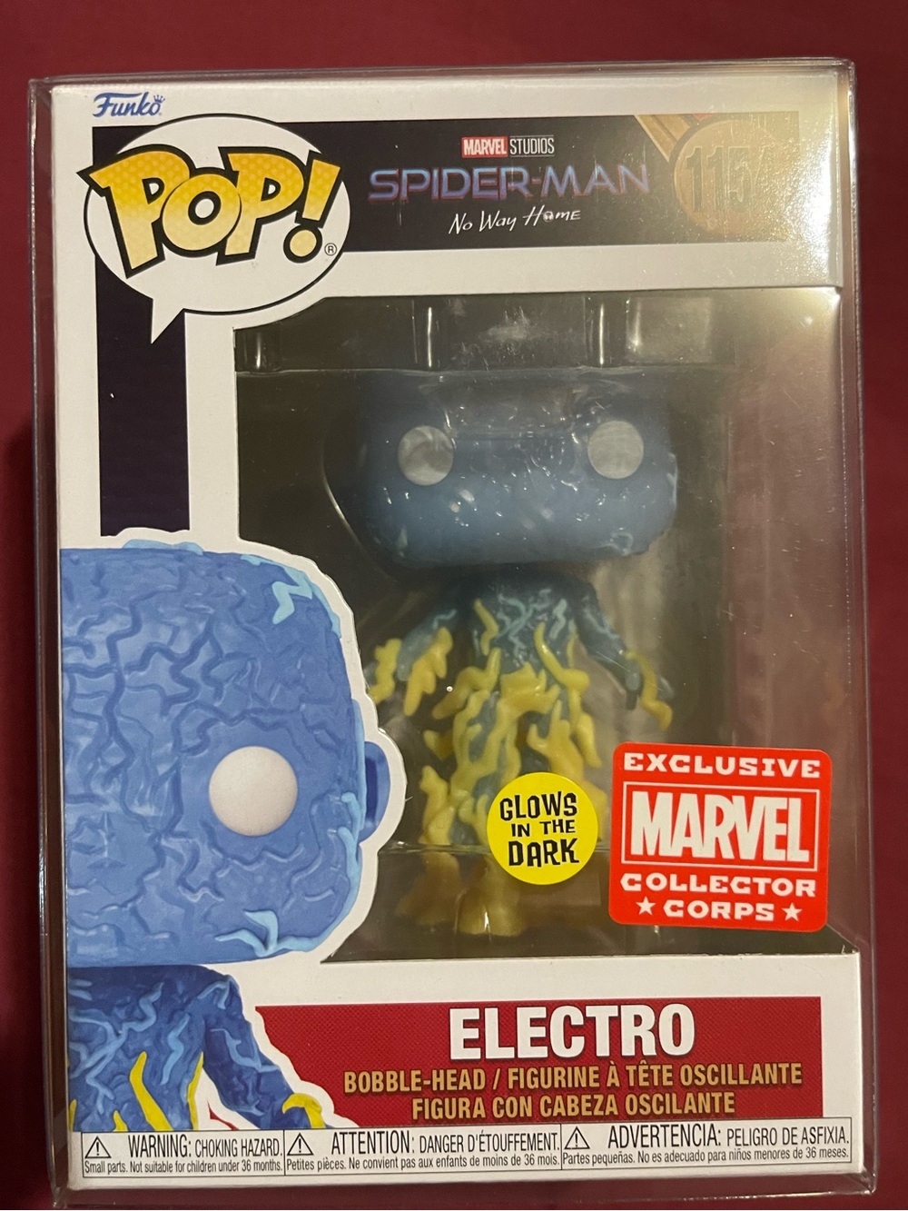 Funko Pop! Marvel Electro (Glow-in-the-Dark)